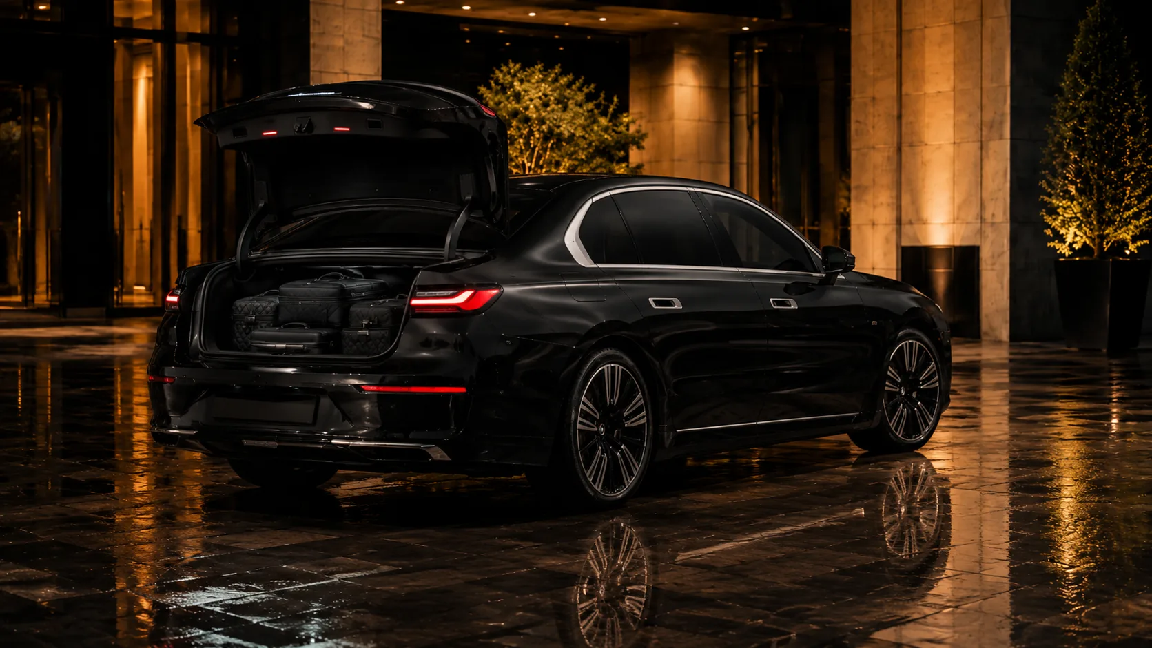 BMW i7 (Electric) Luggage Space