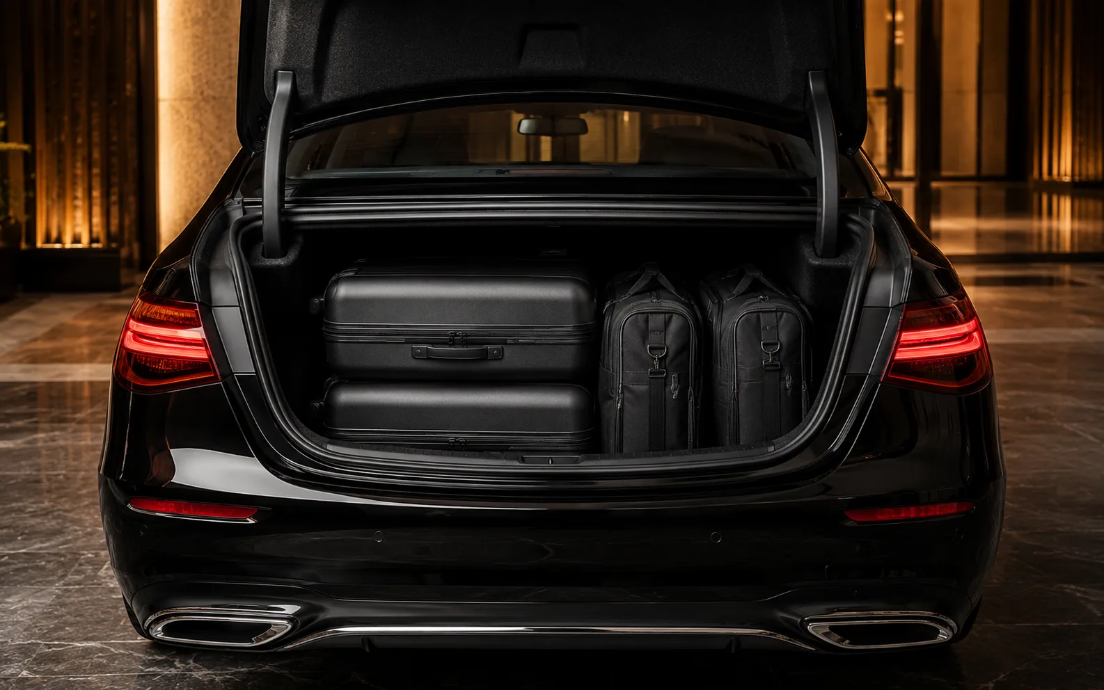 Mercedes E Class Luggage Space