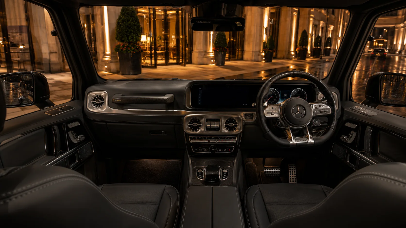 Mercedes G-Wagon Interior