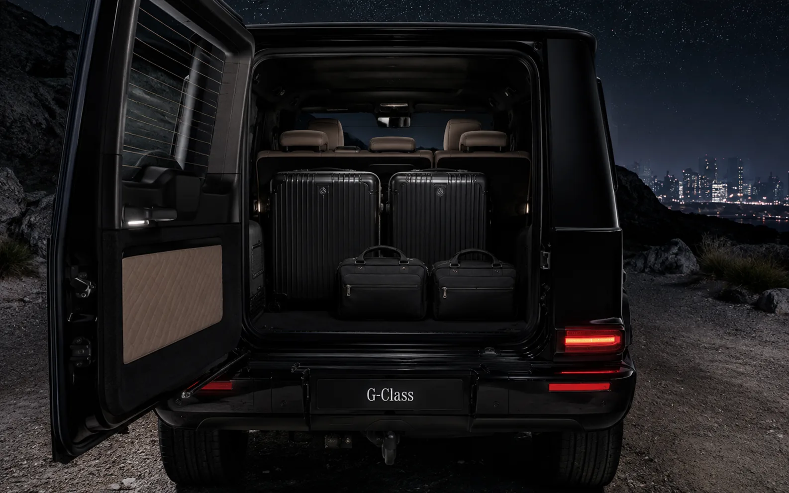 Mercedes G-Wagon Luggage Space