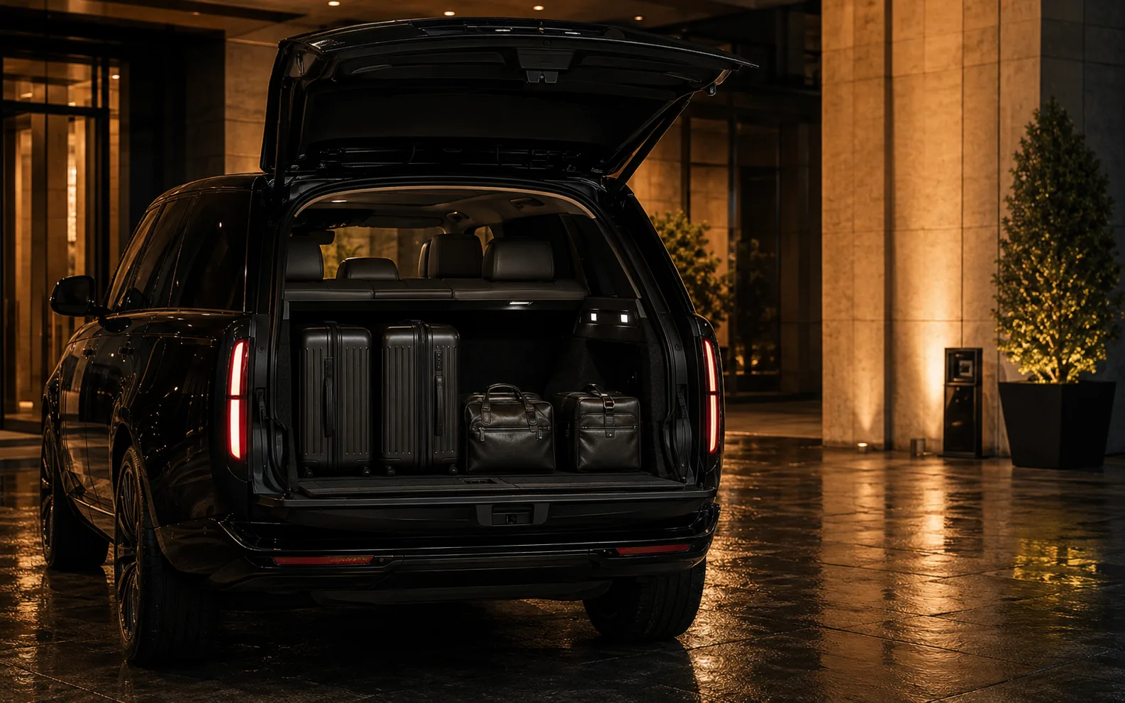Range Rover Luggage Space