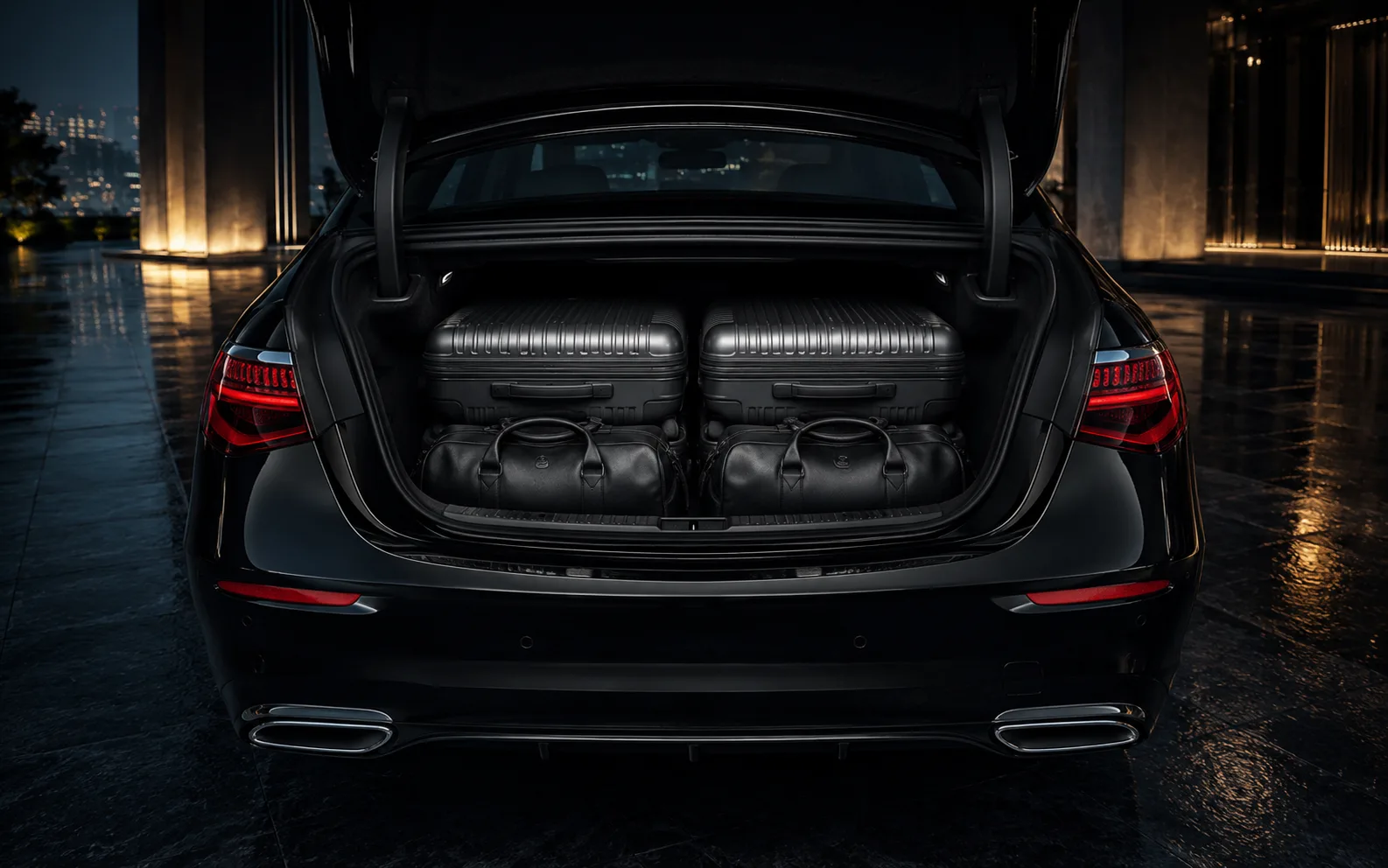 Mercedes S Class Luggage Space
